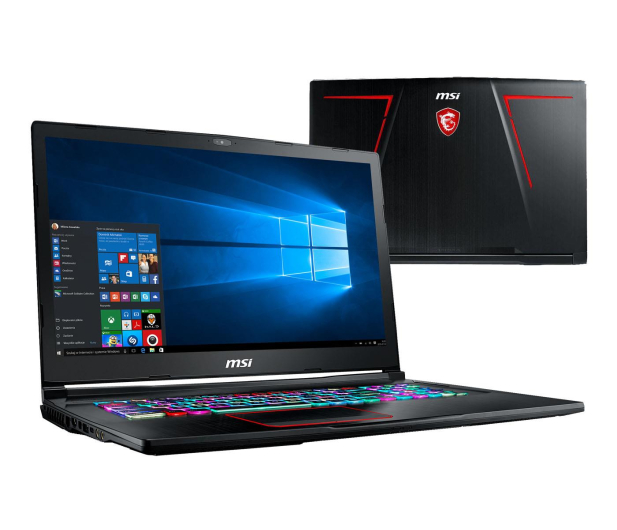 MSI GE73VR i7-7700HQ/32GB/1TB+128/Win10 GTX1060 120Hz - 399779 - zdjęcie